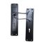 L&b Handle Decorative 2tone Key Black Scroll 8 Inch