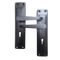 L&b Handle Decorative 2tone Key Black Straight 8 Inch
