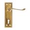 L&b Handle Decorative Georgian Key Solid Brass Scroll 6 Inch