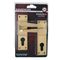 L&b Lockset Decorative Victorian Cylinder Solid Brass Straight 6 Inch