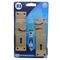 L&b Lockset Decorative Victorian 3 Lever Brass Plated Scroll 6 Inch