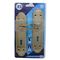 L&b Lockset Decorative Georgian 3 Lever Brass Plated Scroll 8 Inch