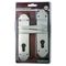 L&b Lockset Decorative Victorian Cylinder Solid Brass Satin Nickel Straight 8 Inch