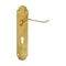 L&b Handle Decorative Victorian Key Solid Brass Scroll 8 Inch