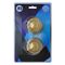 L&b Lockset Decorative Georgian 3 Lever Solid Brass Round Knob
