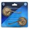 L&b Lockset Decorative Georgian 3 Lever Solid Brass Scroll