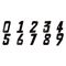 L&b Ironmongery Number 0 Plastic 192mm