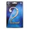 L&b Ironmongery Number 2 Solid Brass Satin Nickel Blister 150mm
