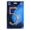 L&b Ironmongery Number 5 Solid Brass Blister 150mm