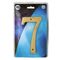 L&b Ironmongery Number 7 Solid Brass Blister 150mm