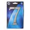 L&b Ironmongery Number 7 Solid Brass Satin Nickel Blister 150mm