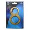L&b Ironmongery Number 8 Solid Brass Blister 150mm