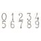 L&b Ironmongery Number 9 Solid Brass Satin Nickel Blister 150mm