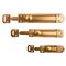 L&b Ironmongery Security Bolt Solid Brass Blister 200mm