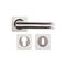 L&b Handle Decorative Style Cylinder White/chrome Blister Raphael