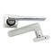 L&b Handle Decorative Style Cylinder White/chrome Blister Greco