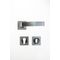L&b Handle Decorative Style Key Satin Nickel/chrome Blister Dali