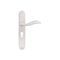 L&b Handle Decorative Style Cylinder White/chrome Blister Botticelli