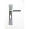 L&b Handle Decorative Style Cylinder Satin Nickel/chrome Blister Renoir