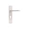 L&b Handle Decorative Style Cylinder White/chrome Blister Donatello