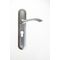 L&b Handle Decorative Style Cylinder Satin Nickel/chrome Blister Bernini
