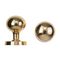 L&b Handle Decorative Victorian Key Solid Brass Ball On Rose