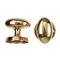 L&b Lockset Decorative Victorian 3 Lever Solid Brass Oval On Rose
