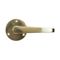 L&b Lockset Decorative Victorian 3 Lever Solid Brass Straight On Rose