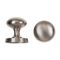 L&b Handle Decorative Victorian Key Solid Brass Satin Nickel Round On Rose