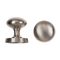 L&b Lockset Decorative Victorian 3 Lever Solid Brass Satin Nickel Round On Rose