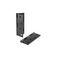 L&b Ironmongery Hinge Butt Black Blister 64x100mm
