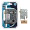 L&b Lock Door Cylinderinder Combo Brass Plated Blister