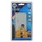 L&b Lock Sliding Hook Cylinder Brass Plated Blister 40mm