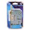 L&b Lock Mortise Aztec 2 Lever Brass Plated Blister Sabs
