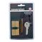 L&b Lock Cylinderinder Euro Profile Sovereign Solid Brass Blister 60mm
