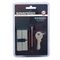 L&b Lock Cylinderinder Euro Profile Sovereign Solid Brass Satin Nickel Blister 60mm
