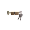 L&b Mcm Thumbturn Euro Profile Cylinderinder Brass Blister 70mm