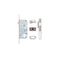 L&b Mcm Latch 4 Pin Deadlock Cylinder Nickel Blister 50mm