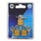 L&b Padlock Double Link Keyed Alike Brass Trio 20mm
