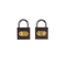L&b Padlock Double Link Keyed Alike Iron Duo 32mm