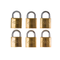 L&b Padlock Double Link Keyed Alike Brass Six 32mm