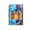 L&b Padlock Double Link Keyed Alike Brass Duo 38mm