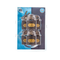L&b Padlock Double Link Keyed Alike Iron Six 38mm