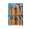 L&b Padlock Double Link Keyed Alike Brass Six 50mm