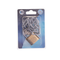 L&b Padlock With Chain 4mmx500mm Brass 25mm
