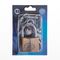 L&b Padlock With Chain 6mmx500mm Brass 50mm