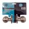 L&b Lock Economax Knoblock Round Stainless Steel