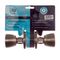 L&b Lock Economax Knoblock Tulip Antique Brass