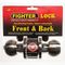 L&b Lock Fighter Knoblock Round Antique Brass