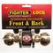 L&b Lock Fighter Knoblock Round Brass